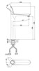 DK Смеситель высокий для раковины Venice.Baciano DA1032041 DA1032041