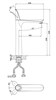 DK Смеситель высокий для раковины Venice.Baciano DA1032056 DA1032056