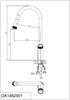 DK Смеситель для кухни с выдвижной лейкой Bayern.Alfeld DA1482501 DA1482501