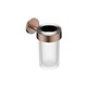 ABBER Стакан для зубных щеток с держателем Pol 316 AA1960BRG розовое золото брашированное AA1960BRG