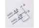 AQUATEK SET ЕВРОПА T-17-KDI14 (рама INS-0000017 +клавиша KDI-0000014 +крепеж KKI-0000002 +унитаз ЕВРОПА AQ1900T-00 с тонким сиденьем sc) SET AQUATEK ЕВРОПА T-17-KDI14