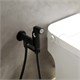 AQUATEK Alpha Комплект для гигиенического душа встроенный (смеситель + гигиеническая лейка + шланг), матовый черный AQ1919MB