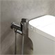 AQUATEK Alpha Комплект для гигиенического душа встроенный (смеситель + гигиеническая лейка + шланг), оружейная сталь AQ1919BGM