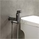 AQUATEK Alpha Комплект для гигиенического душа встроенный (смеситель + гигиеническая лейка + шланг), оружейная сталь AQ1919BGM