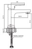 CREAVIT Cмеситель для раковины SHARP SR1500
