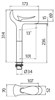 CREAVIT Cмеситель для раковины FOGLIA FG6501