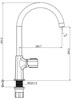 CREAVIT Cмеситель для кухни ALFA AL8500 AL8500