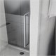 AZARIO Душевая дверь Шанхай 1500х1950 раздвижная, прозрачное стекло 6 мм, профиль матовый графит (AZ-Y43-150-MGR-CL) AZ-Y43-150-MGR-CL