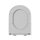 DK Унитаз подвесной безободковый (торнадо), сиденье микролифт Venice (DT1026516) DT1026516