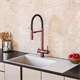 DK Смеситель для кухонной мойки с фильтром розовое золото (DA1462502Rose) DA1462502Rose