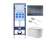 AQUATEK SET МИЯ-INS17-033 (рама INS-0000017 + KKI-0000001 + KDI-0000033 + унитаз МИЯ AQ2004T-00 с тонким сиденьем sc) SET AQUATEK МИЯ-INS17-033