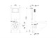 AQUATEK SET ЛИБРА-KDI15 4в1 (рама INS-0000017+ крепление KKI-0000002 + панель KDI-0000015+ унитаз ЛИБРА AQ1148T-00) SET AQUATEK ЛИБРА-KDI15 4в1