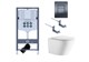 AQUATEK SET ЛИБЕРТИ-PNN04 4в1 (рама INSP-0000002 +крепёж KKI-0000002+клавиша PNN-0000004 +унитаз ЛИБЕРТИ AQ1999T-00 с тонким сиденьем sc) SET AQUATEK ЛИБЕРТИ-PNN04 4в1