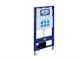 AQUATEK Set АУРА INS25 (рама INS-0000025+KKI-0000002 крепеж+ унитаз АУРА AQ1805T-00, тонкое сиденье с механизмом плавного закрывания) Set AQUATEK АУРА INS25