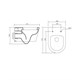 AQUATEK SET БЕТТА-065 4в1 (рама Standard INS-0000012+ крепеж KKI-0000002+клавиша KDI-0000065+унитаз БЕТТА AQ1253W-00 с тонким сиденьем sc) SET AQUATEK БЕТТА-065 4в1