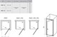 RAVAK Душевые двери поворотные PDOP1-80 профиль черный, прозрачное стекло Transparent 03G40300Z1