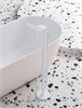 RAVAK Смеситель напольный для ванны SG 080.10WHM БЕЛЫЙ МАТОВЫЙ + нужен RB 07A.50 (X070427) X070578