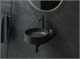 RAVAK Умывальник Yard 400 керамический ЧЕРНЫЙ МАТОВЫЙ XJX0D240002