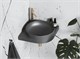 RAVAK Умывальник Yard 450 C керамический АНТРАЦИТ XJX03245000