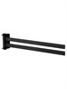 WONZON & WOGHAND Полотенцедержатель поворотный ECLIPSE, Черный (WW-9131-BL) WW-9131-BL