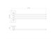 WONZON & WOGHAND Полотенцедержатель поворотный STILL, Хром (WW-6641) WW-6641