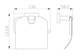 WONZON & WOGHAND Держатель для туалетной бумаги с крышкой FLAT, Хром (WW-9726) WW-9726