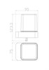 WONZON & WOGHAND Дозатор мыла LOTTE, Хром (WW-5252-CR) WW-5252-CR