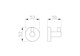 WONZON & WOGHAND Крючок для ванной EASY, Хром (WW-8105) WW-8105