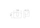WONZON & WOGHAND Крючок для ванной GRAFFITY, Темный графит (WW-9315-BGM) WW-9315-BGM