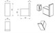WONZON & WOGHAND Крючок для ванной , Хром (WW-V2301-CR) WW-V2301-CR