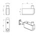 WONZON & WOGHAND Крючок для ванной , Хром (WW-V3301-CR) WW-V3301-CR