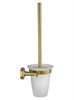 WONZON & WOGHAND Туалетный ершик в комплекте SIMPLE, Брашированное золото (WW-6529-BG) WW-6529-BG