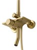 WONZON & WOGHAND Душевая система CLICK, Брашированное золото (WW-N3S962-BG) WW-N3S962-BG
