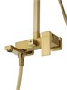 WONZON & WOGHAND Душевая система CUBE 2.0, Брашированное золото (WW-88047068-BG) WW-88047068-BG