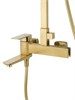 WONZON & WOGHAND Душевая система EDGE, Брашированное золото (WW-88739003-BG) WW-88739003-BG