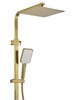 WONZON & WOGHAND Душевая система EDGE, Брашированное золото (WW-88739003-BG) WW-88739003-BG