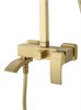 WONZON & WOGHAND Душевая система FIT, Брашированное золото (WW-88739009-BG) WW-88739009-BG