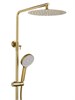 WONZON & WOGHAND Душевая система FRAME, Брашированное золото (WW-88739010-BG) WW-88739010-BG