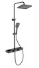 WONZON & WOGHAND Душевая система Shelf, Черный матовый (WW-B3552-MB) WW-B3552-MB