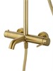 WONZON & WOGHAND Душевая система STICK, Брашированное золото (WW-88739017-BG) WW-88739017-BG
