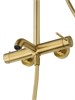 WONZON & WOGHAND Душевая система STICK, Брашированное золото (WW-88739017-BG) WW-88739017-BG