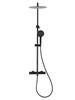 WONZON & WOGHAND Душевая система STICK, Черный матовый (WW-88739017-MB) WW-88739017-MB