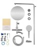 WONZON & WOGHAND Душевая система TOR, Хром (WW-88047073-CR) WW-88047073-CR