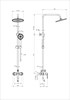 WONZON & WOGHAND Душевая система , Хром (WW-B2168-A-CR) WW-B2168-A-CR