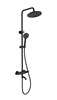 WONZON & WOGHAND Душевая система с термостатом CAPSULE, Черный матовый (WW-B3031-A3-MB) WW-B3031-A3-MB