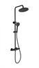 WONZON & WOGHAND Душевая система с термостатом CAPSULE, Черный матовый (WW-B3031-A-MB) WW-B3031-A-MB