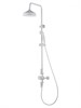 WONZON & WOGHAND Душевая система с термостатом RETRO, Белый матовый (WW-B3041-MW) WW-B3041-MW