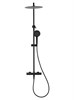 WONZON & WOGHAND Душевая система с термостатом STICK, Черный матовый (WW-88739903-MB) WW-88739903-MB