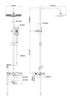 WONZON & WOGHAND Душевая система с термостатом , Белый матовый (WW-B3310-MW) WW-B3310-MW