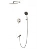 WONZON & WOGHAND Душевая система встраиваемая STICK, Брашированный никель (WW-88939017-BN) WW-88939017-BN